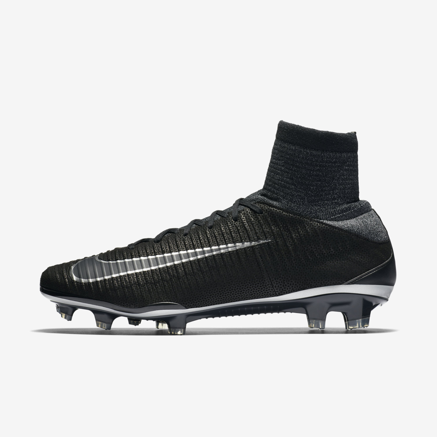 ποδοσφαιρικα παπουτσια ανδρικα Nike Mercurial Superfly V Tech Craft 2.0 FG μαυρα/βαθυ γκρι/μαυρα 671